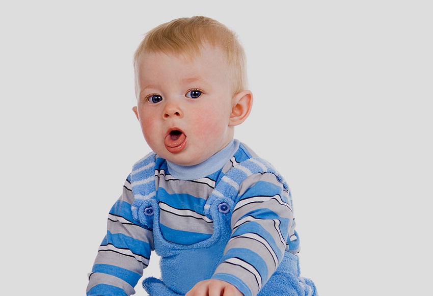 solution of baby fake coughing