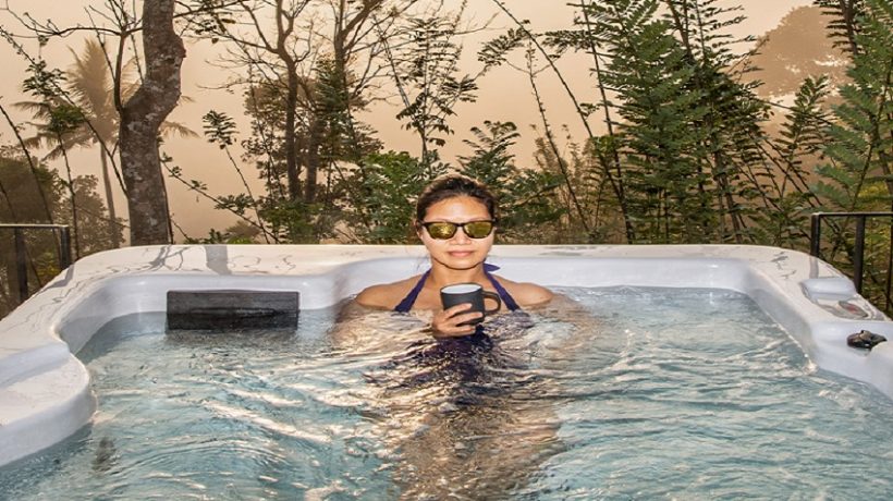 Technological benefits that exist in an outdoor jacuzzi