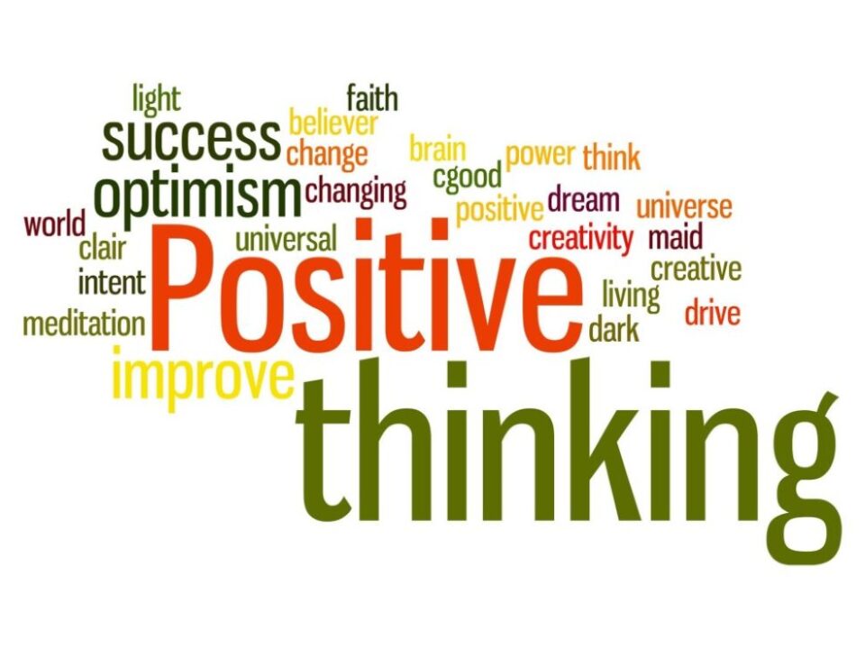 How does positive thinking help us to be successful?