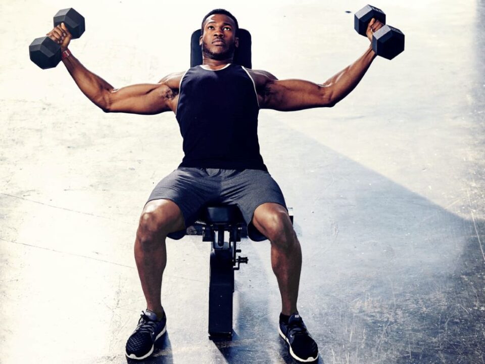 What dumbbell exercise is good for strength