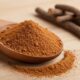Licorice root powder mixed into a natural hair growth mask