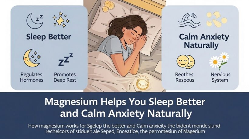 How Magnesium Helps You Sleep Better and Calm Anxiety Naturally
