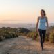 Los Angeles residents walking outdoors during a sunny morning wellness routine